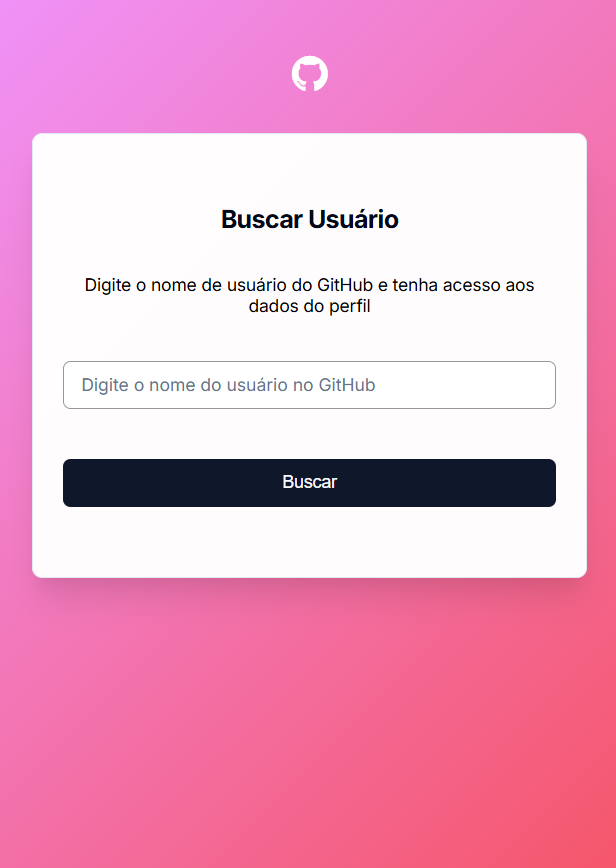 Visualizador de perfis do GitHub